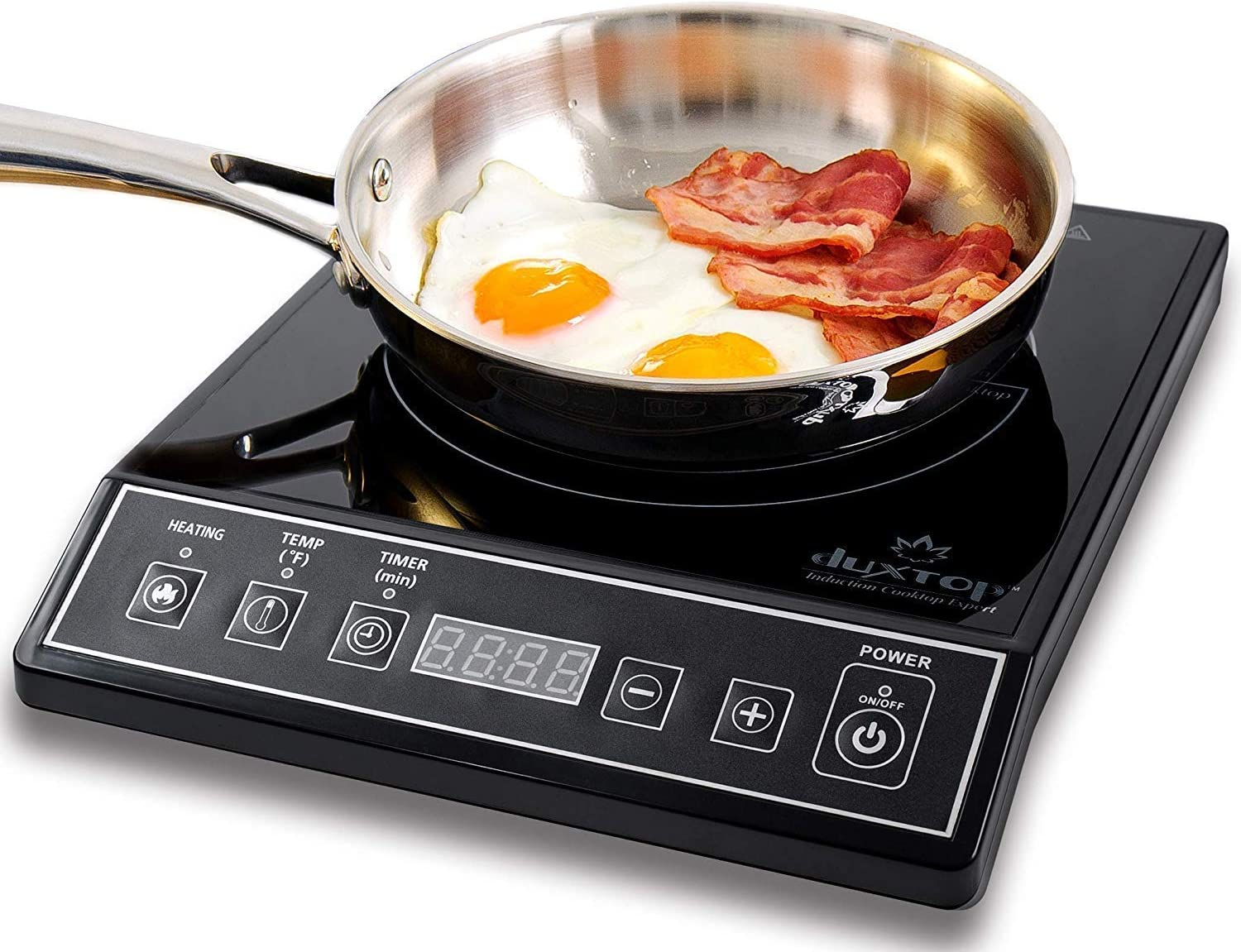1800W Portable Induction Cooktop Countertop Burner, Black 9100MC